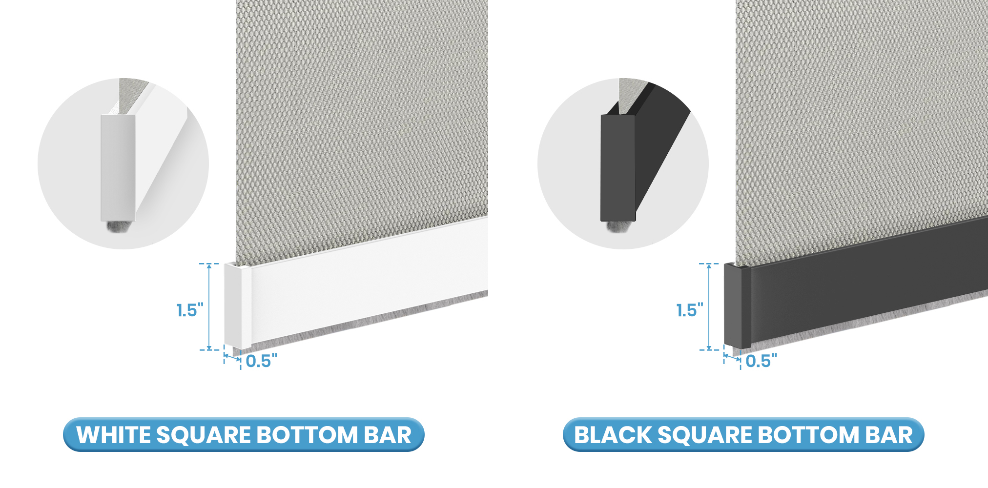 Differences Between Light Blockers and Side Rail Tracks – SmartWave Shades
