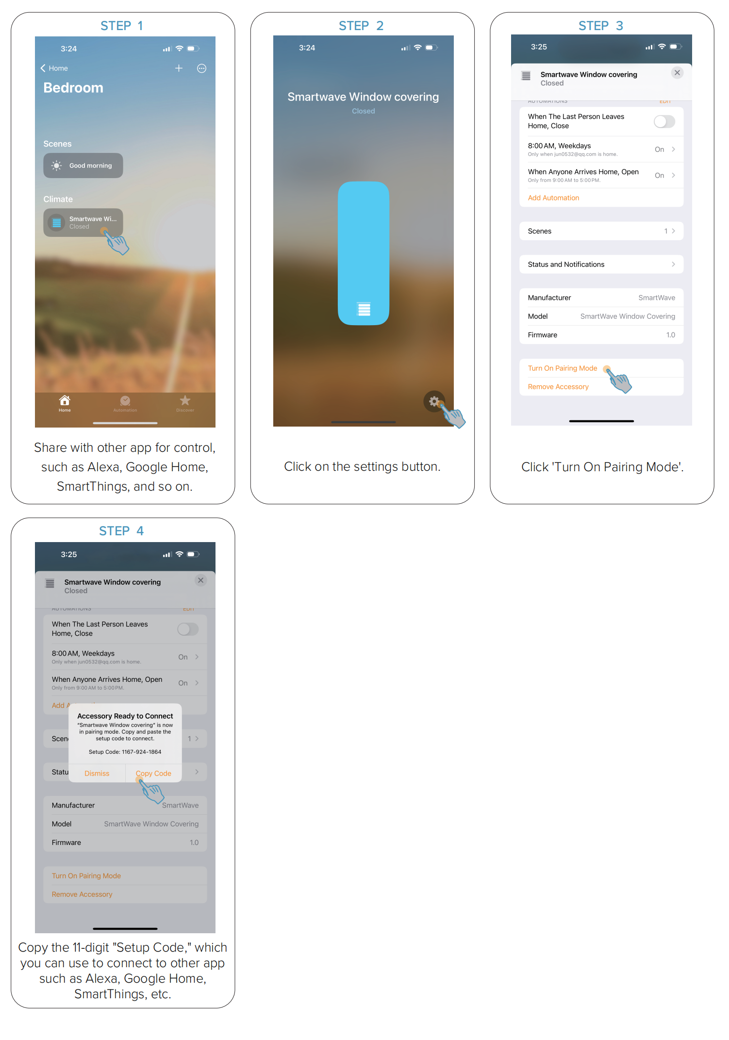 Controlling SmartWave Shades with Two Different Apps – SmartWave Shades